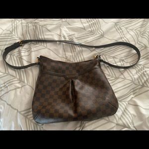 Authentic Louis Vuitton Damier Ebene Bloomsbury PM crossbody.